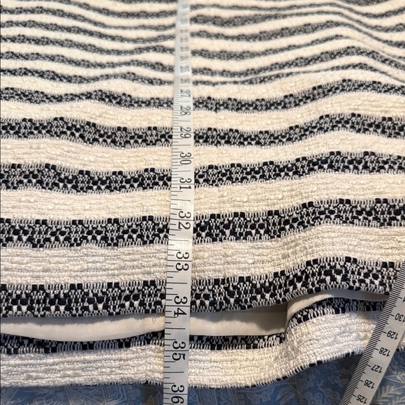 J. Crew Striped Blue and White Sleeveless Cotton blend Dress 8 - Picture 9 of 12